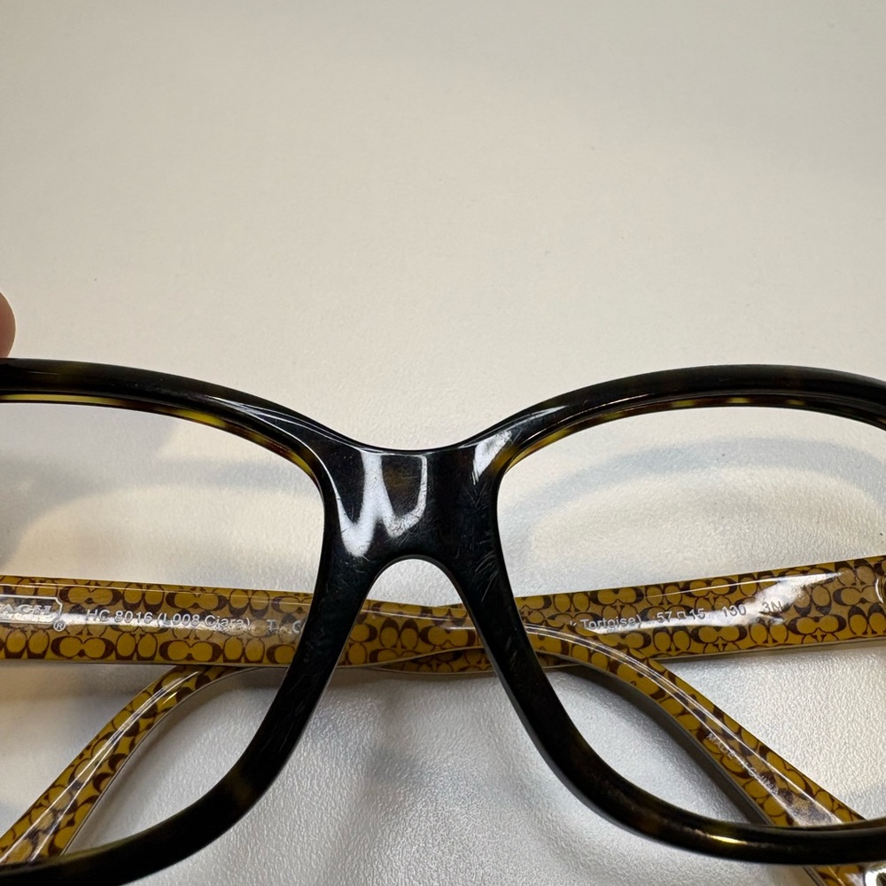 COACH SUNGLASSES HC8016(L008 Ciara)5033/13 (Dark Tortoise) 57•15•130 FRAMES ONLY - Picture 13 of 13